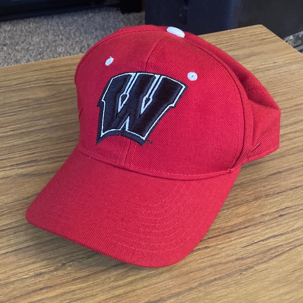 Zephyr Authentic Red and Black Wisconsin Badgers Hat